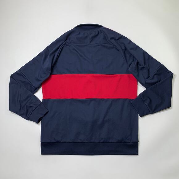 Barcelona FC Track Jacket Mens Large Navy Nike Anthem 2019 2020 Football Soccer - Picture 10 of 12